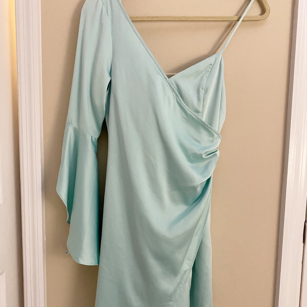 Majorelle Georgina Mini Dress One Shoulder Wrap - Picture 5 of 7